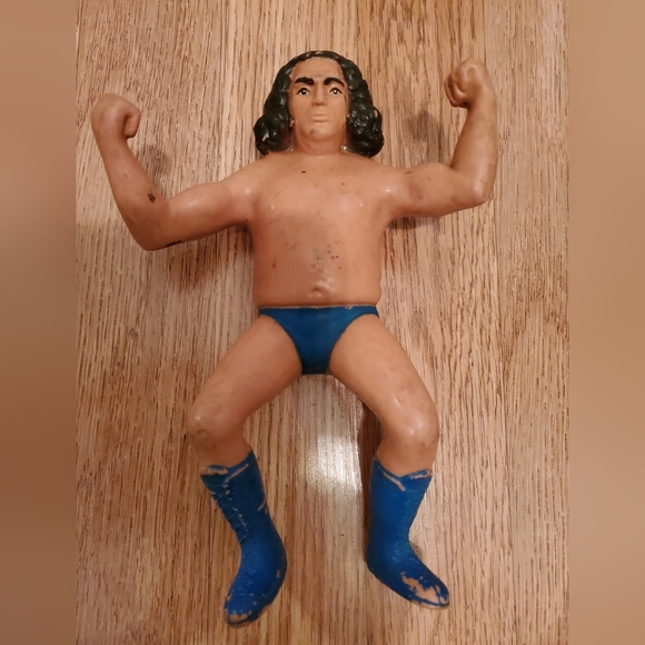 Vintage 1980’s WWF Titan Sports LJN 8" Rubber Figure Lot of 5 Wrestlers - Picture 3 of 13